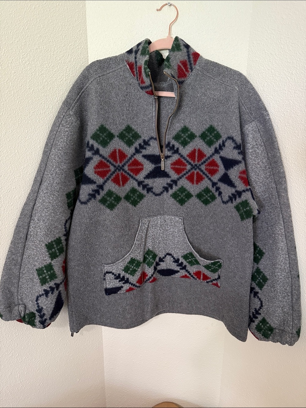 Vintage Eddie Bauer Fleece Quarter Zip